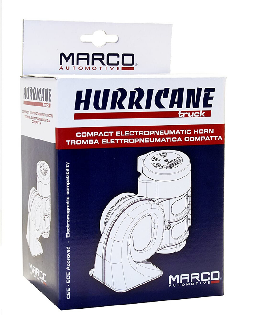 HUPA SIRENA PNEVMATSKA ENOGLASNA 12V MARCO HURRICAN 112db