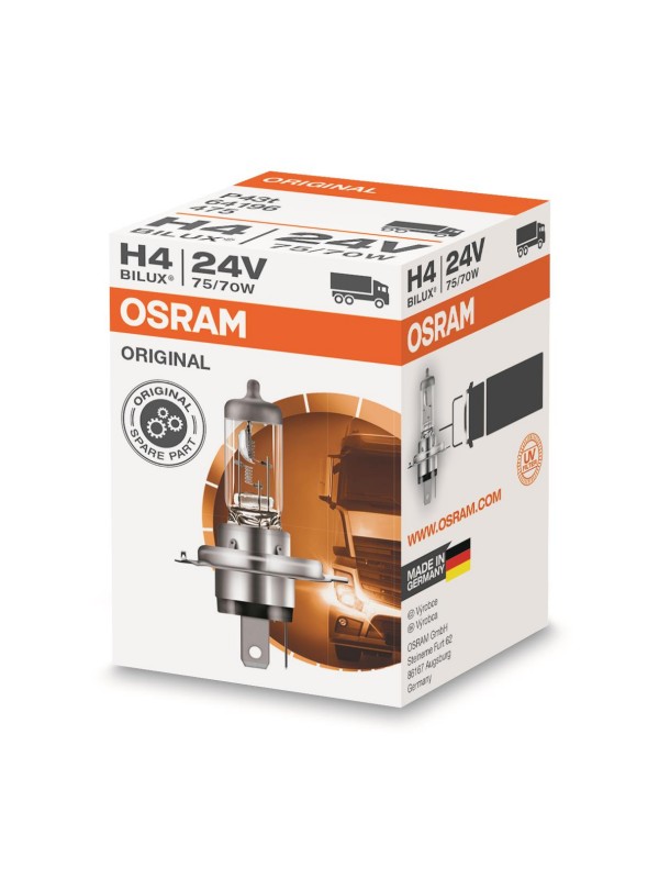 ŽARNICA OSRAM HALOGEN H4 64196 75/70W 24V P43T FS1