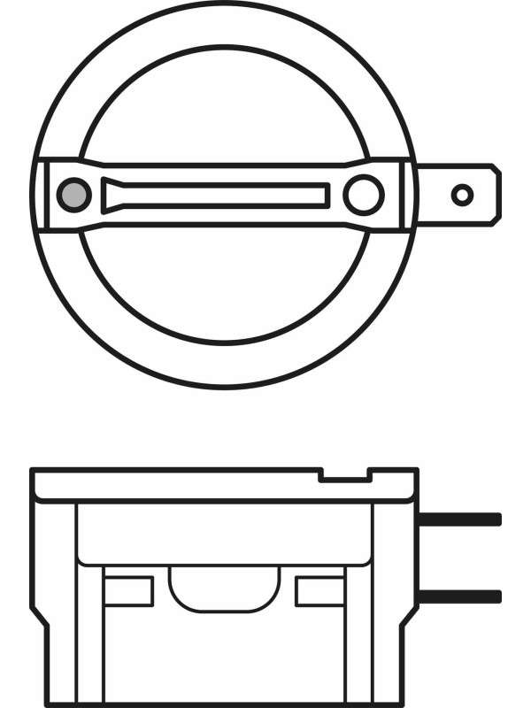 ŽARNICA OSRAM HALOGEN H11B 64241 55W 12V PGJY19-2 FS1