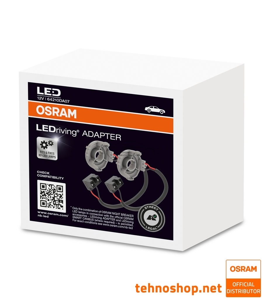 ADAPTER H7 ŽARNICE ZA LED OSRAM NIGHT BREAKER LED 64210DA07 FS2
