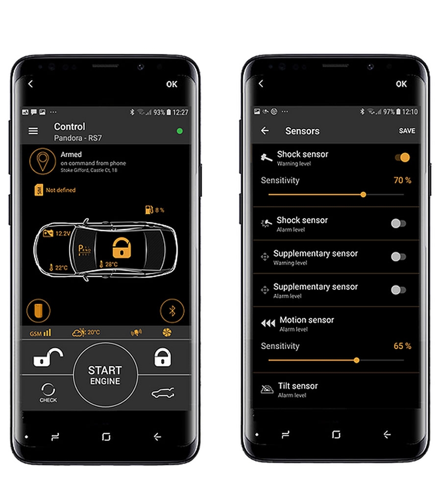 AVTO ALARM PANDORA LIGHT PRO v2