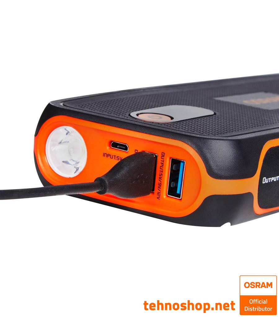 BOOSTER - ZAGANJALEC MOTORJA OSRAM BATTERYstart400 OBSL400 16800mAh