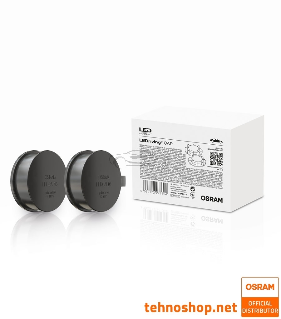 EXTENDED HEADLIGHT CAP OSRAM LEDRIVING LEDCAP03