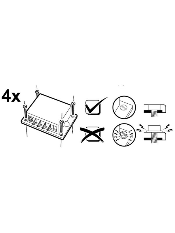POLNILNIK ZA DRUGI AKUMULATOR KEMO M102A 6 - 24 V/DC