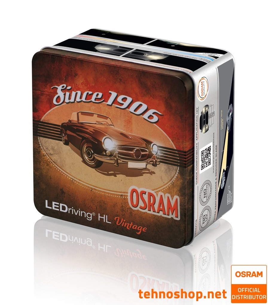 LED ŽARNICA OSRAM H1 LEDriving HL VINTAGE 12V 13W 64150DWVNT-2MB