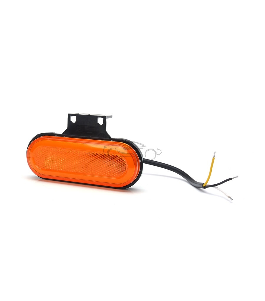 LED POZICIJSKA LUČ W198 NEON ORANŽNA 12/24V IP68 ECE