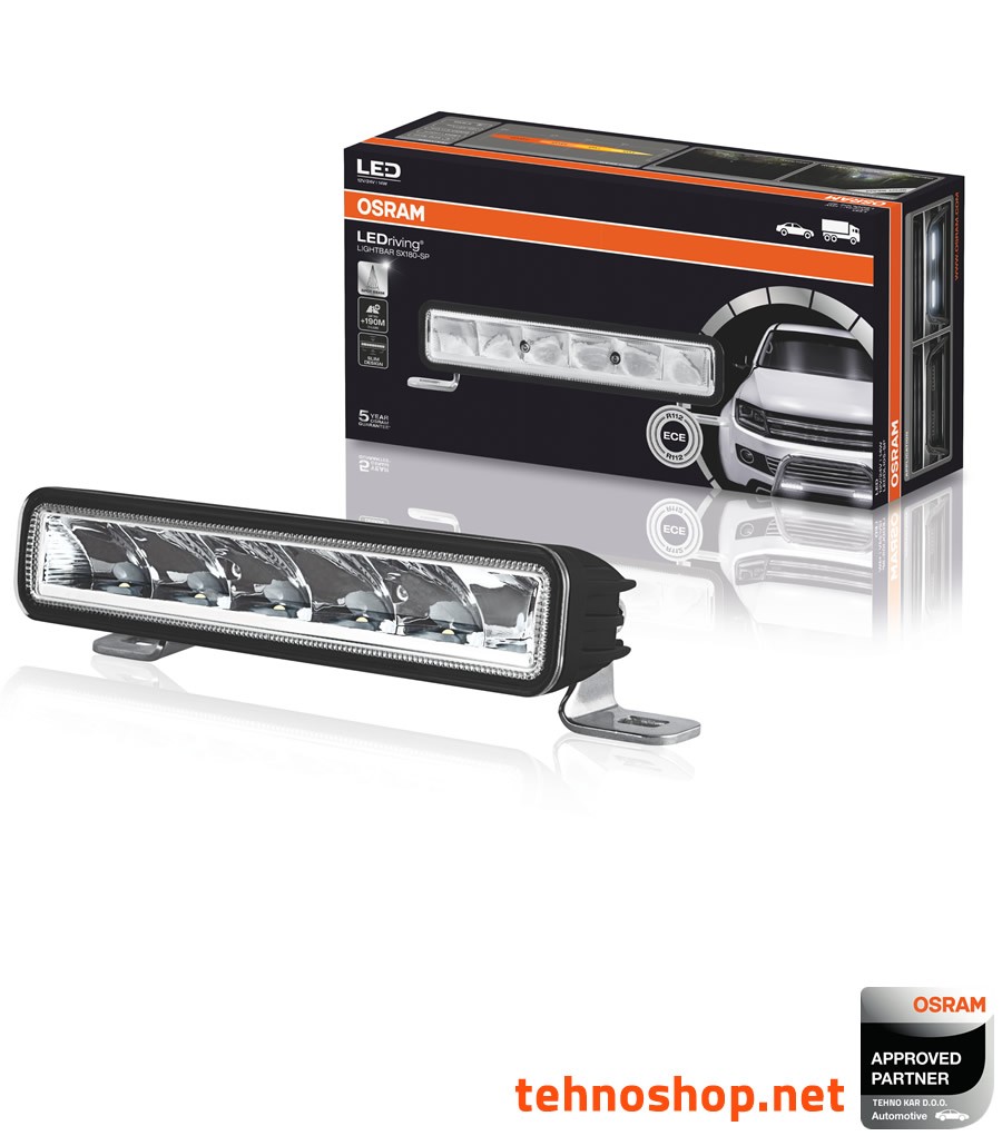 LED DRIVING LIGHT OSRAM LEDriving® LIGHTBAR 15W 12/24V SX180-SP LEDDL105-SP