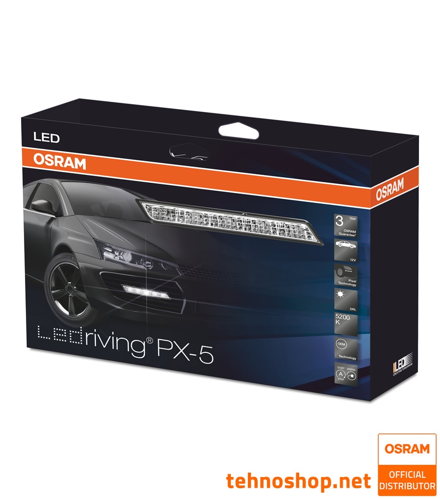 DAYLIGHT RUNNING LIGHT DRL OSRAM LED LEDDRL301 BK CL15 PX-5 12V FS1