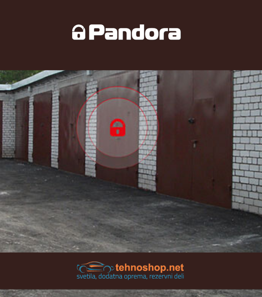 BREZŽIČNI SENZOR VRAT, OKEN ALI KOVČKOV DMS-100BT BLUETOOTH PANDORA (bele barve)