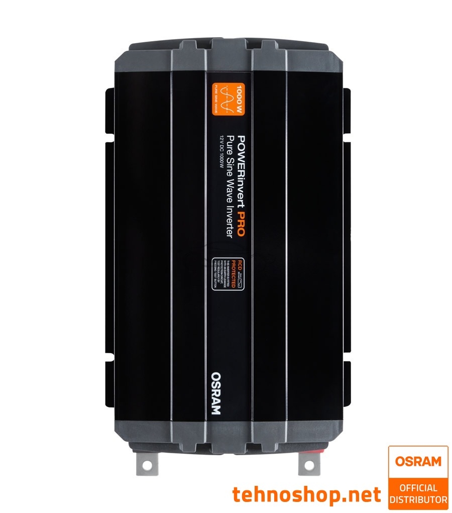 INVERTER OSRAM POWERinvert PRO 12V DC - 230V AC 1000W RCD OEINVPAR10