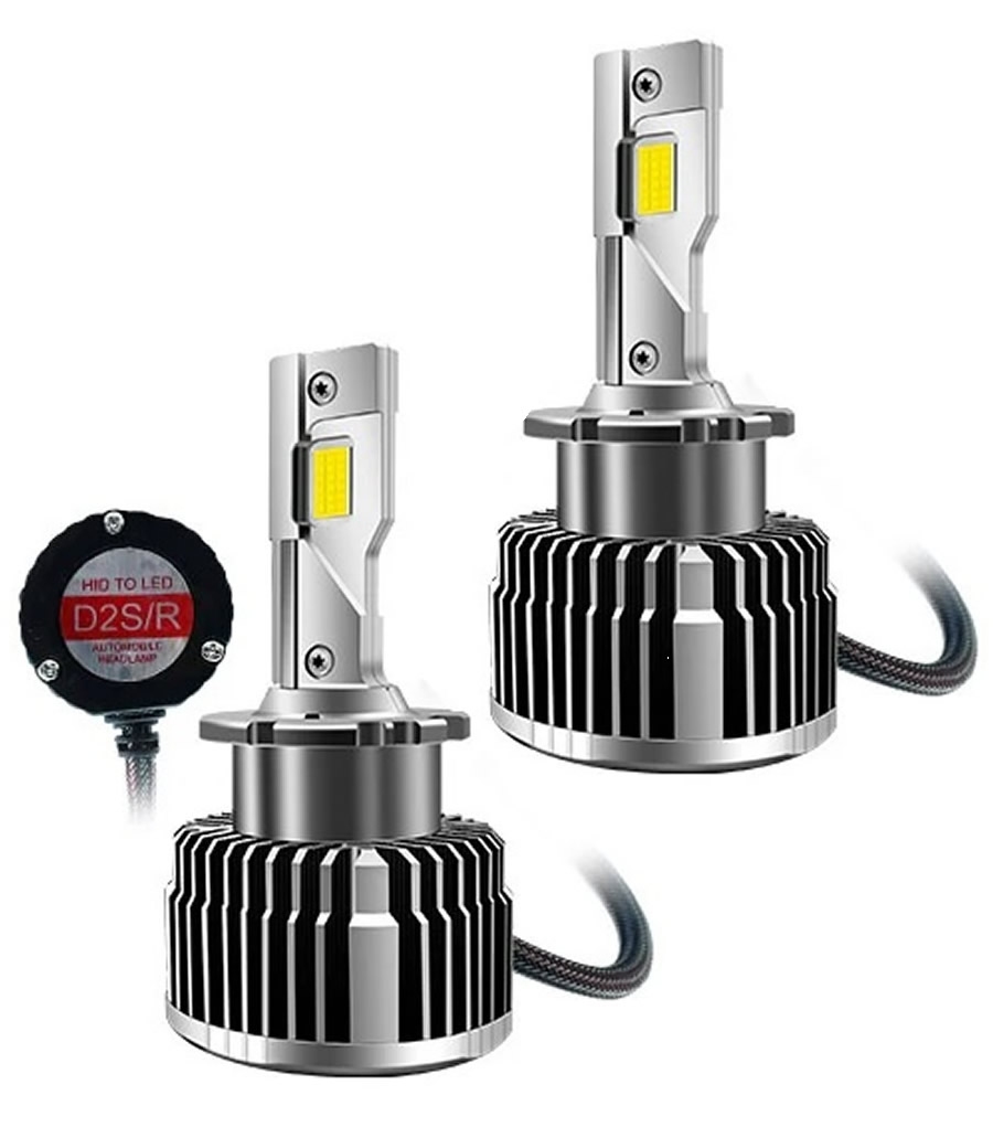 LED BULBS KIT D2S/D2R CANBUS HPBright 10000lm 90W 6000K