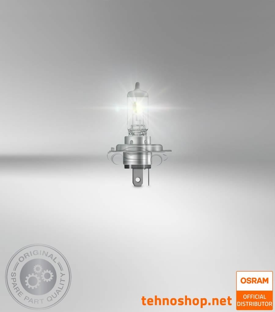 OSRAM HALOGEN BULB H4 64193-1BL ORIGINAL 60/55W 12V P43t 1BL