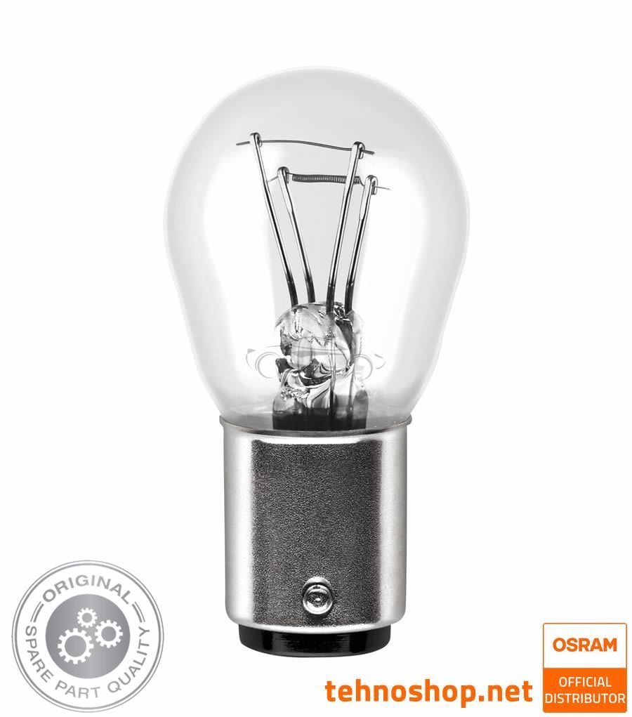 OSRAM BULB P21/5W 7528-2BL ORIGINAL 12V BAY15d 2BL