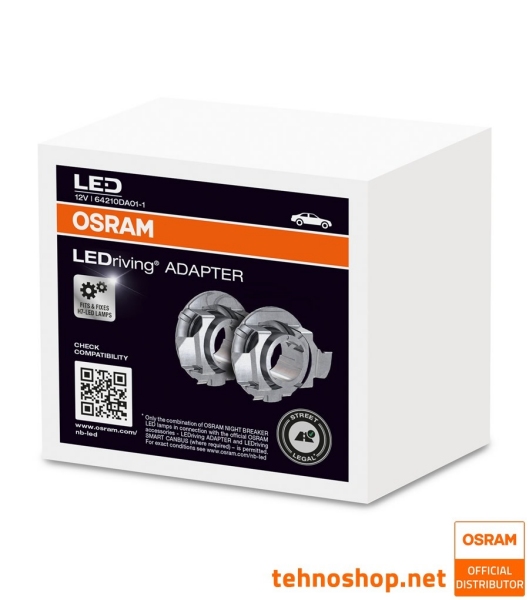 Kit de adaptadores Osram Night Breaker led 64210DA05 compatible con kits de led  homologados Osram Night Breaker Led