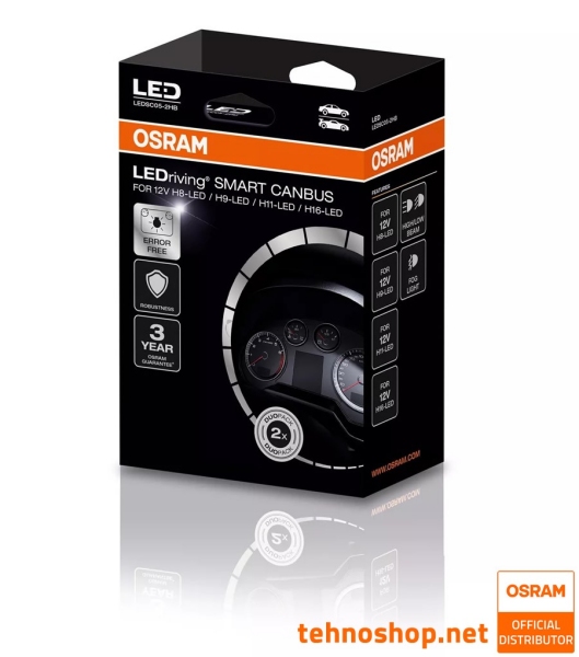 DEKODER OSRAM SMART CANBUS ZA LED H8/H9/H11/H16 LEDriving LEDSC05-2HB