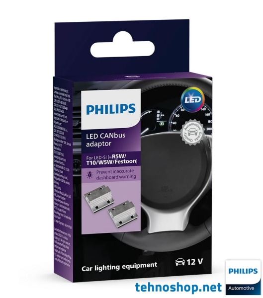 DEKODER PHILIPS CANBUS W5W ZA LED ŽARNICE 12956X2