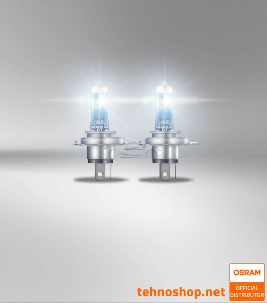 HALOGEN BULB OSRAM H4 NIGHT BREAKER +220% 64193NB220-2HB 60/55W P43t 2HB