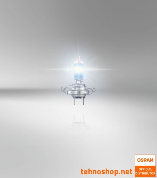 HALOGEN BULB OSRAM H7 NIGHT BREAKER +220% 64210NB220 55W PX26d FS1