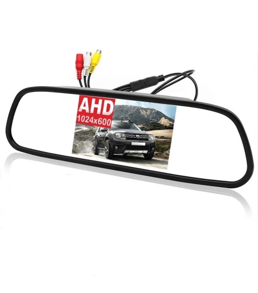 LCD DISPLAY 5-inch MONITOR AHD GYAHD500 IN REARVIEW MIRROR