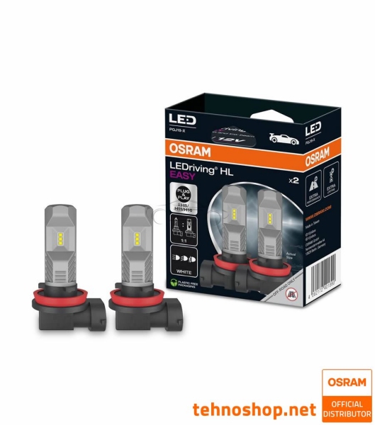 LED BULBS H8/H11/H16 OSRAM LEDriving® FL EASY 64211DWESY-2HB 12V PGJ19–1/2/3 2HB