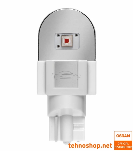 ŽARNICA OSRAM LED W16W rdeča LEDriving SL 12V 1,4W 921DRP-2BL W2.1x9.5d 2BL