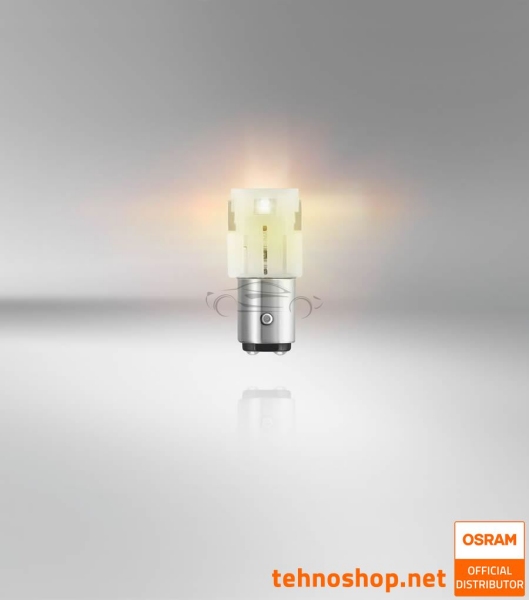 OSRAM LED BULB P21/5W LEDriving SL 12V 1.3W 7528DYP-2BL BAY15d 2BL