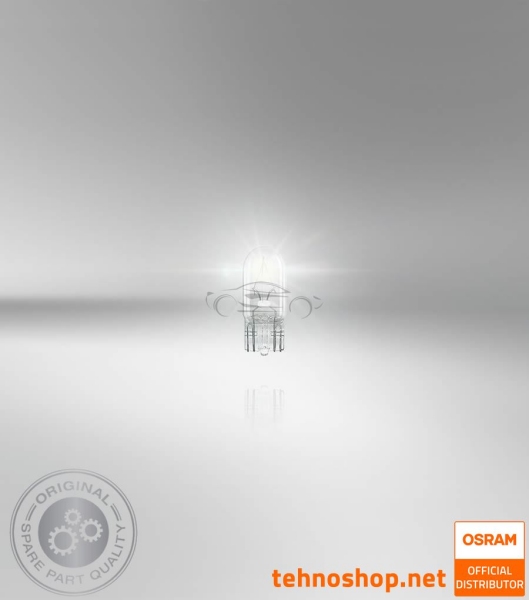 BULB OSRAM W3W ORIGINAL 2821 12V W2.1X9.5D UNV1