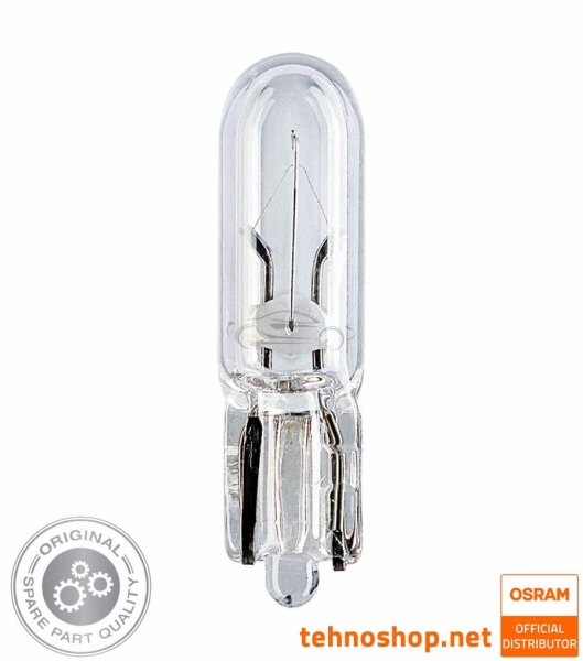 ŽARNICA OSRAM W1.2W 2721 T5 12V W2X4.6D UNV1