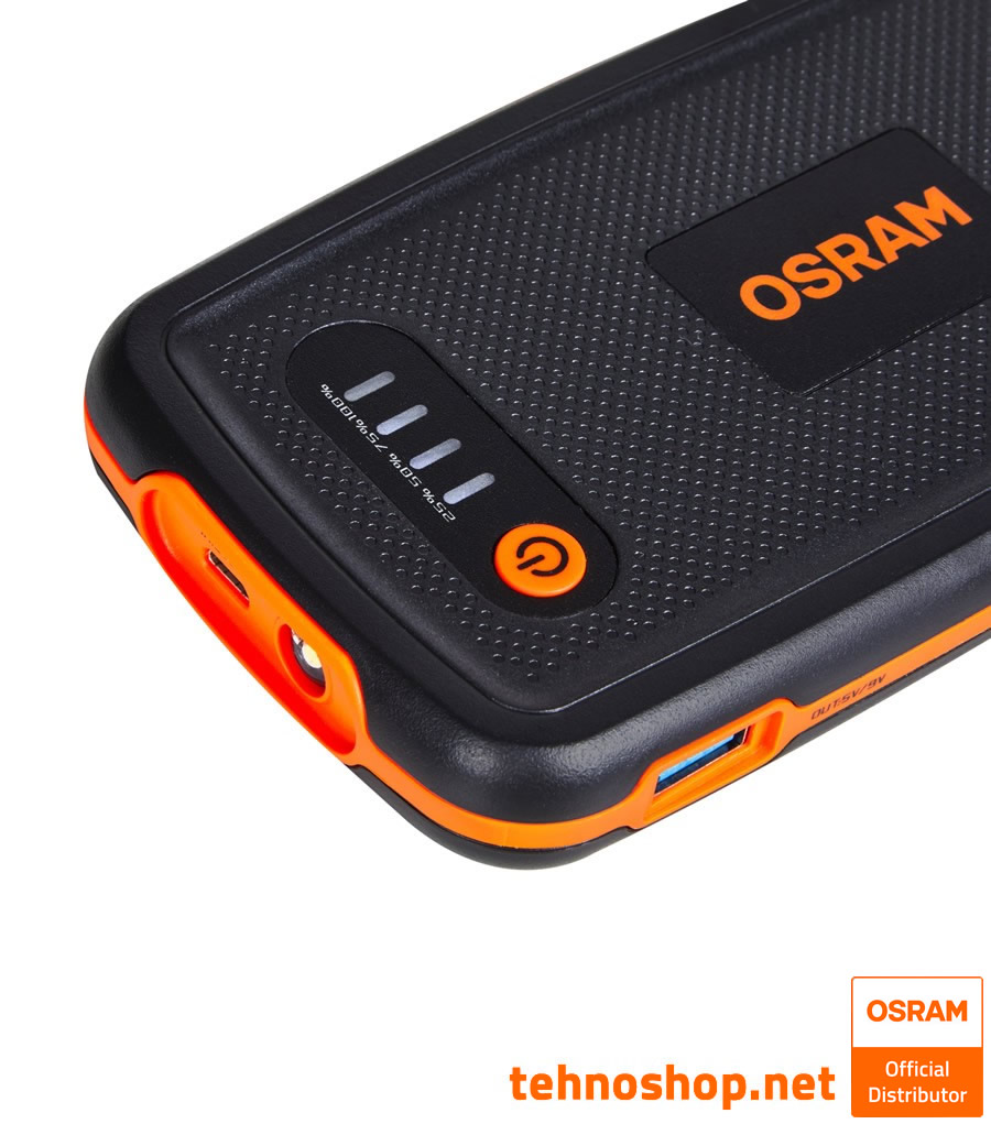 OSRAM OBSL200 BATTERYstart 200 mobile Starthilfe Powerbank 12V 6000mAh LED  Licht