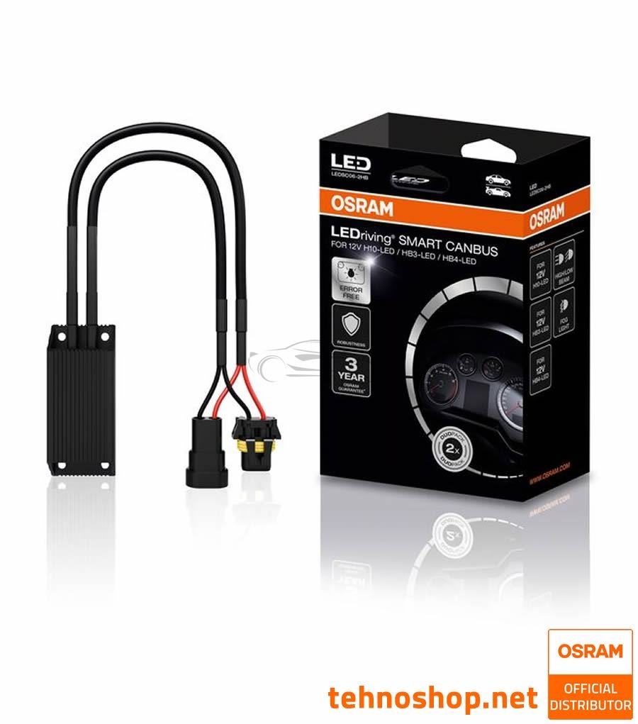 DEKODER OSRAM SMART CANBUS ZA LED H10/HB3/HB4 LEDriving LEDSC06-2HB