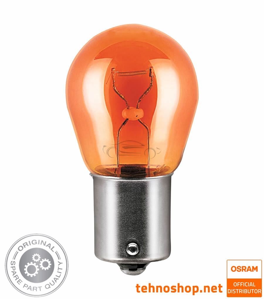 ŽARNICA OSRAM PY21W 7507 ORIGINAL ORANŽNA 12V BAU15s UNV1