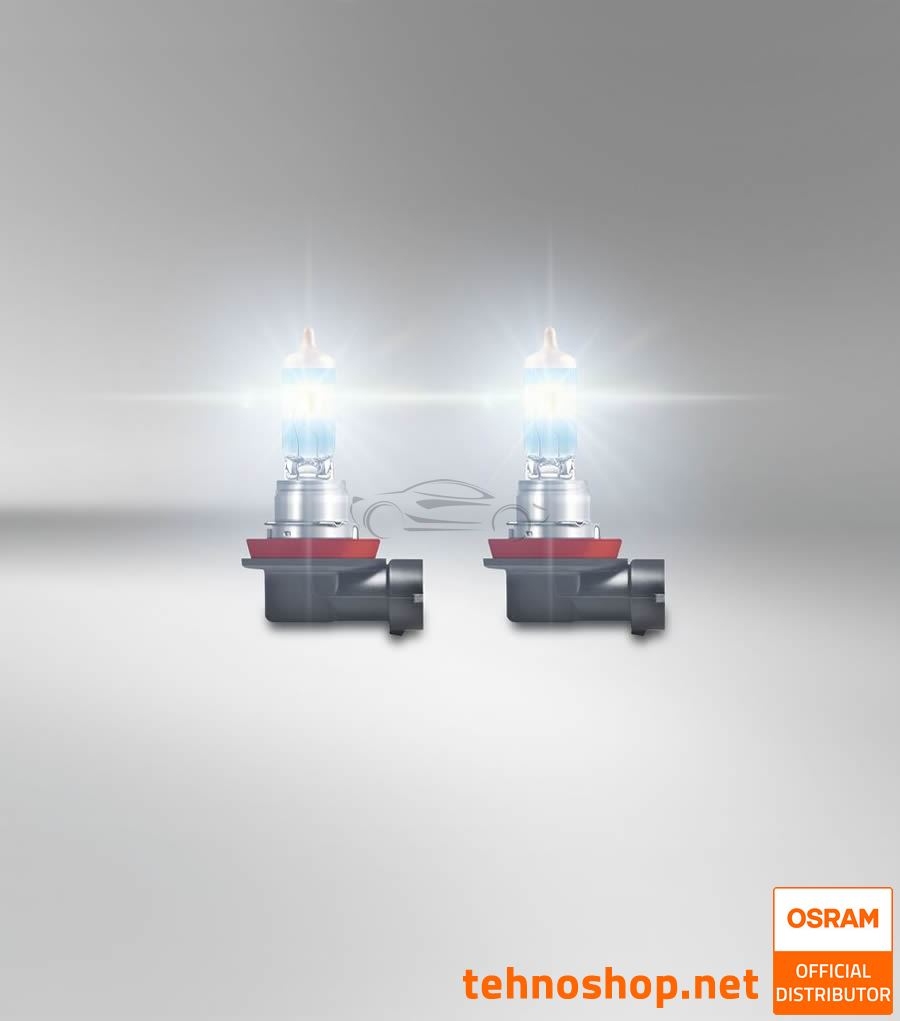 HALOGEN BULB OSRAM OSRAM H11 NIGHT BREAKER +220% 64211NB220-2HB 55W PGJ19-2 2HB