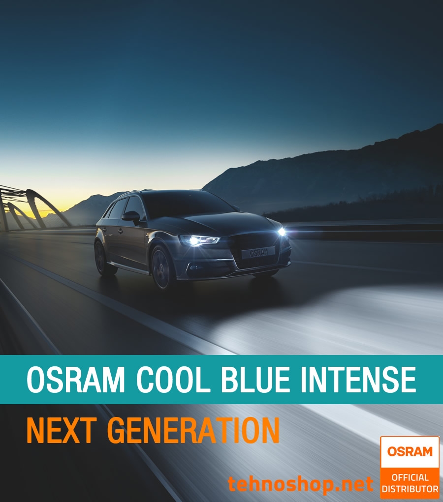 64210CBI-HCB OSRAM COOL BLUE INTENSE H7 12V 55W 4200K Halógena