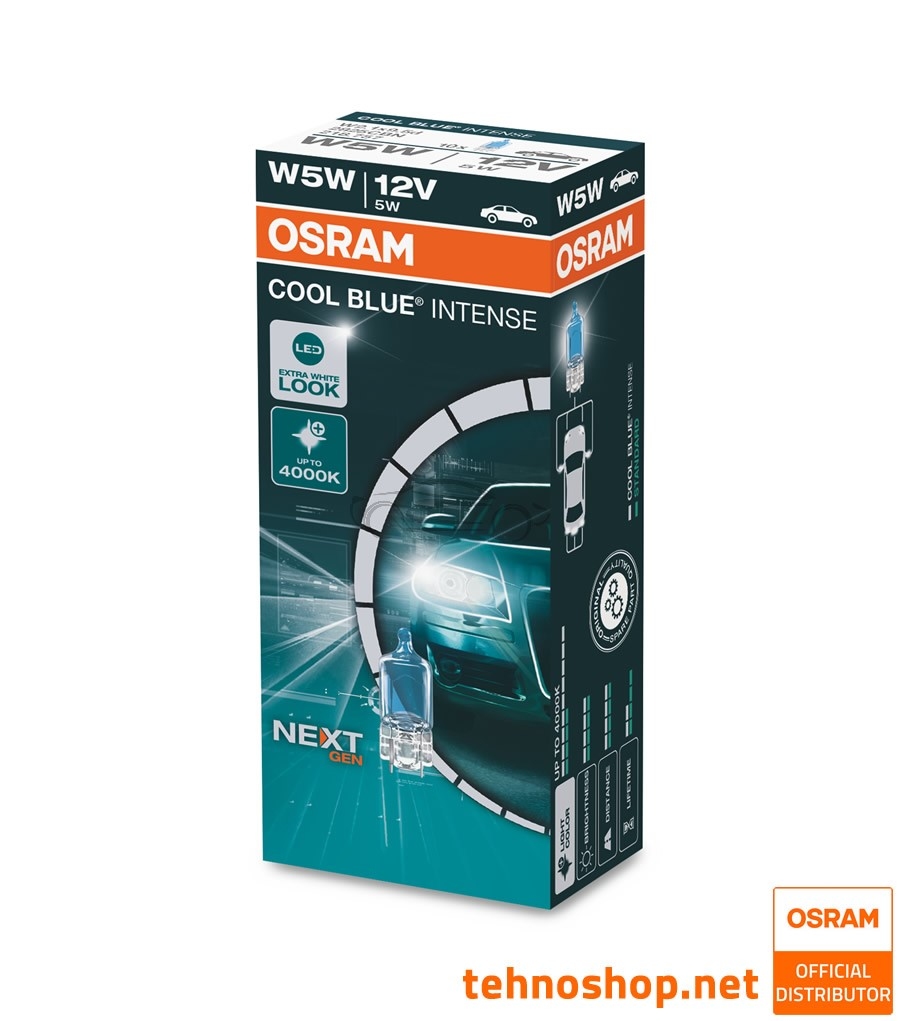 Osram Cool Blue Intense NextGeneration W5W (2825CBN-02B) ab 3,85 €