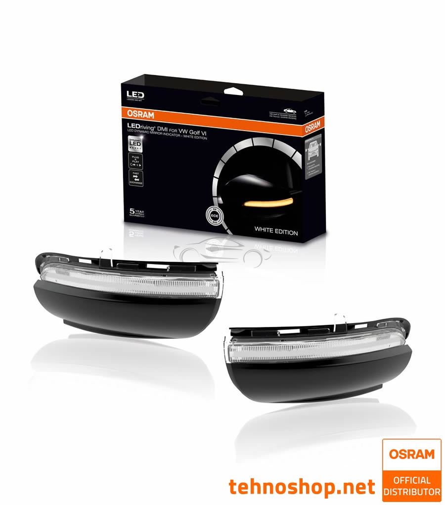 LED DYNAMIC TURN SIGNAL OSRAM LEDriving - WHITE EDITION LEDMI 5K0 WT S FS1