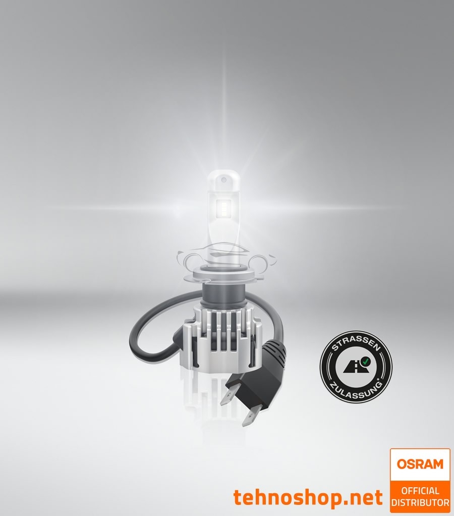Osram H7 Night Breaker LED High Beam and Low Beam Lamp 64210DWNB  Replacement Headlight LED Bulbs 12V 19W | One Pair Deal