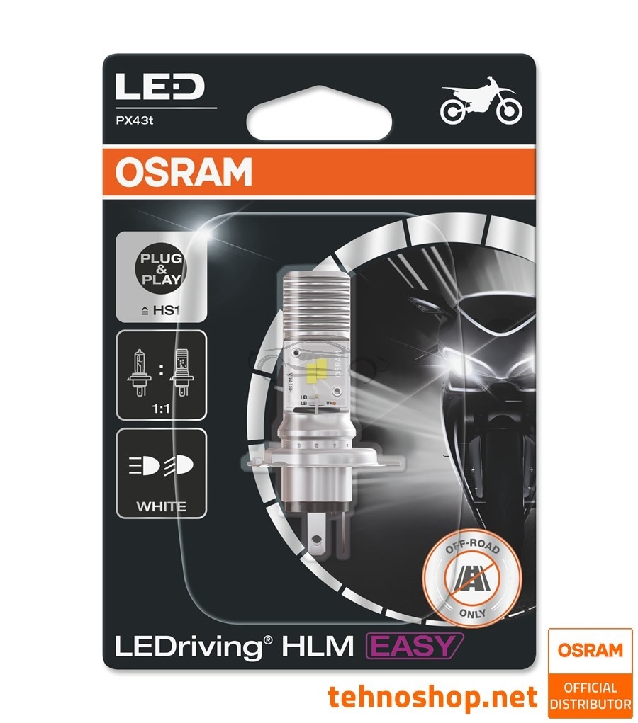 Osram LEDriving H7 Bulbs (2 pcs.) New generation with integrated
