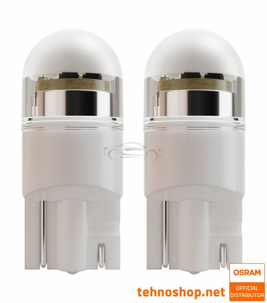 BULB OSRAM LED W5W LEDriving SL 12V 0,8W 2825DWP-2BL W2.1x9.5d 2BL