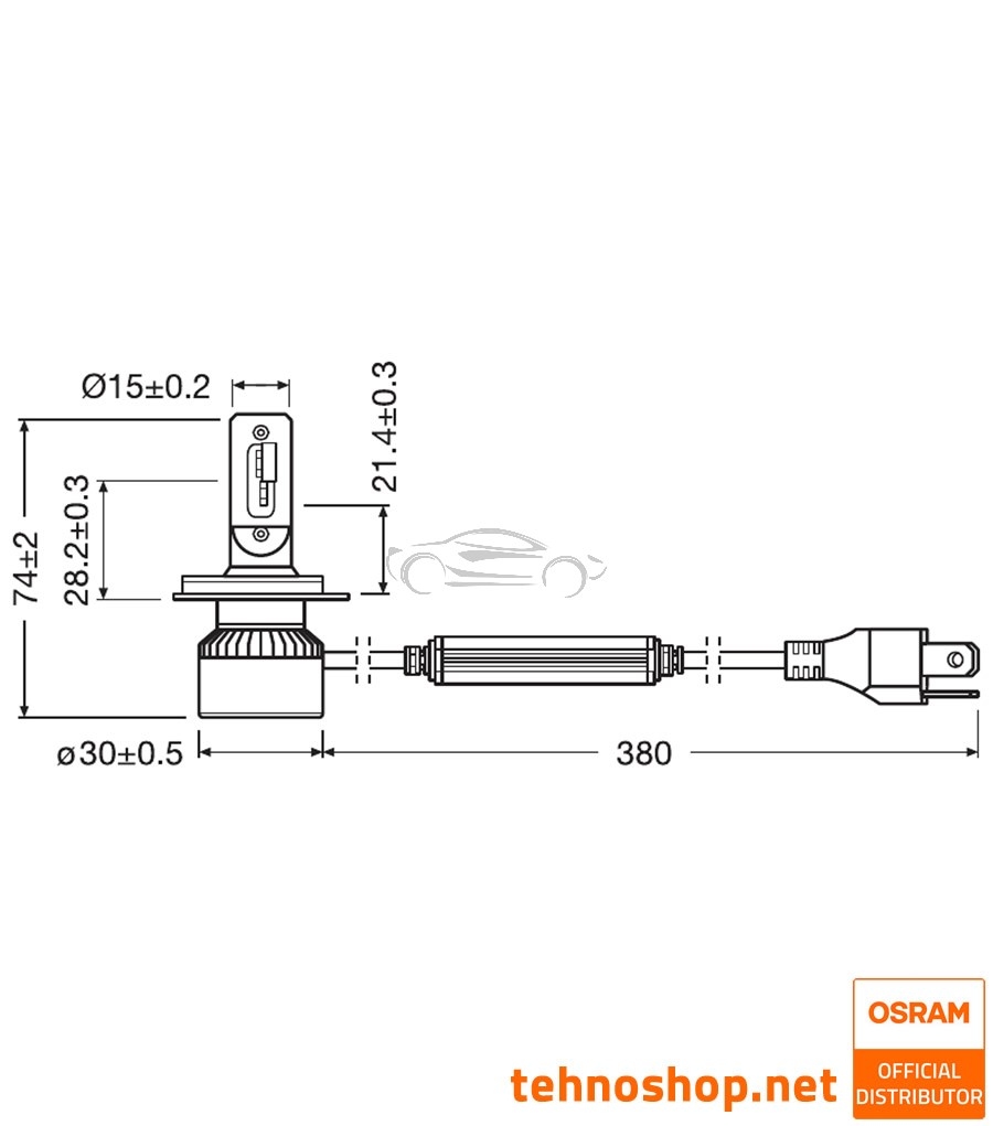 OSRAM kit LED H4 XTR – Tomobile Store