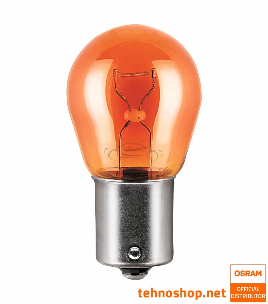 OSRAM PY21W 7507ULT-2BL ULTRALIFE AMBER 12V BAU15s 2BL