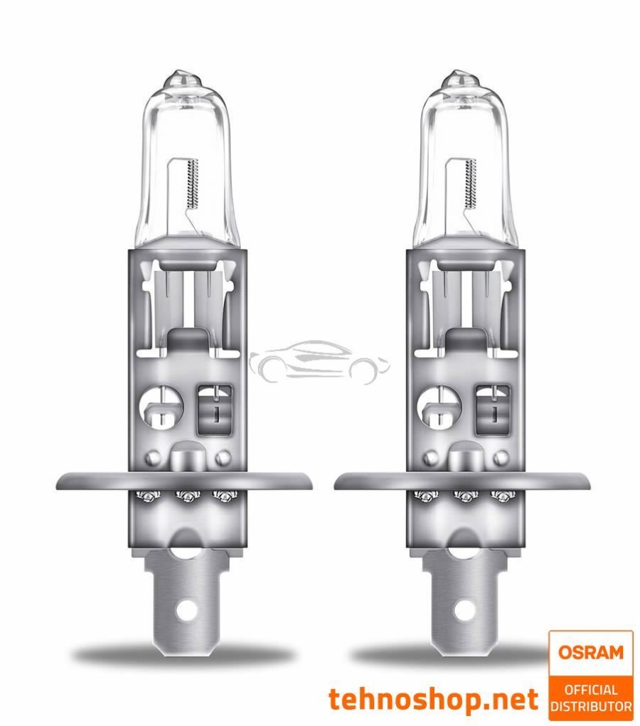 ŽARNICA OSRAM HALOGEN H1 64150NBS-2HB NIGHT BREAKER SILVER 55W P14.5s 2HB