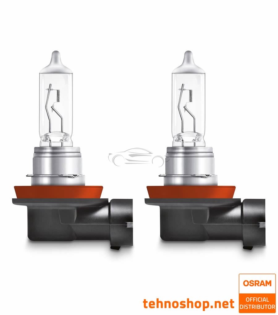 BULB OSRAM HALOGEN H11 NIGHT BREAKER SILVER 64211NBS-2HB 55W PGJ19-2 2HB