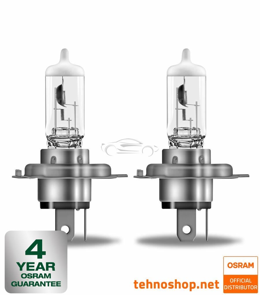 HALOGEN BULB OSRAM H4 64193ULT-2HB ULTRALIFE 60/55W 12V P43t 2HB