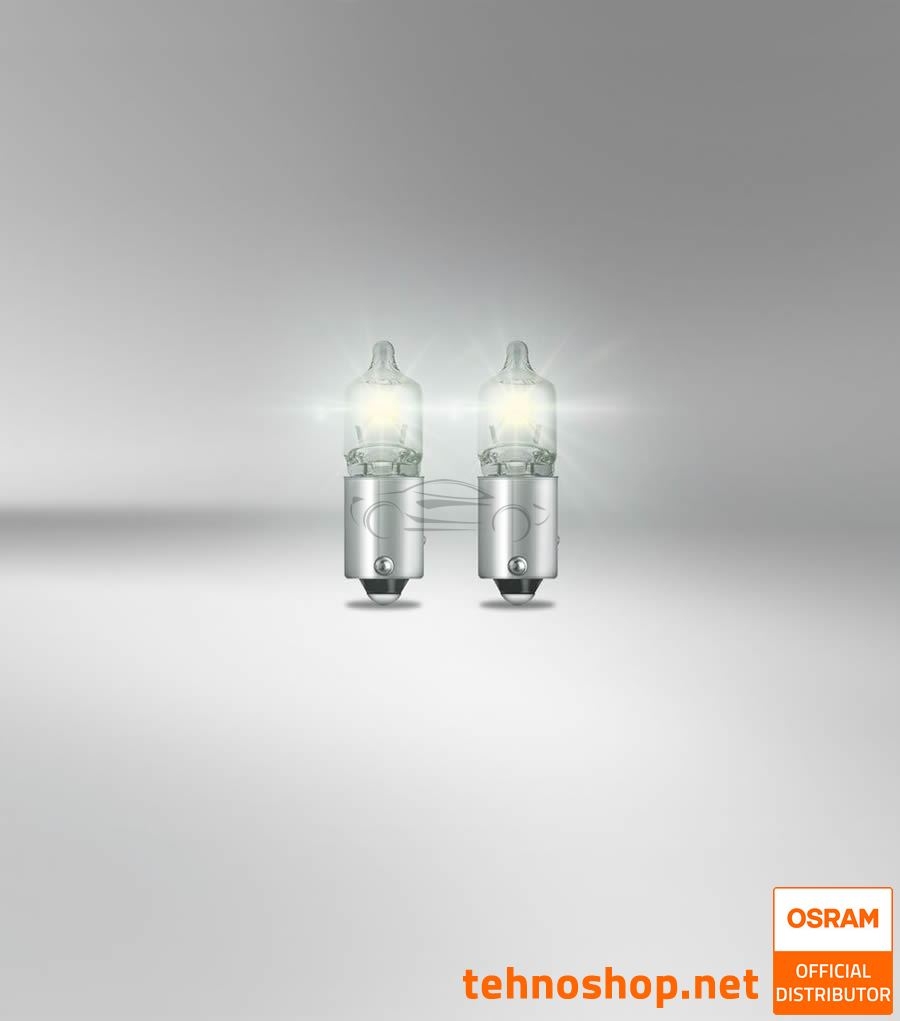 SIGNAL BULB OSRAM HALOGEN H6W 64132ULT-2BL ULTRALIFE 12V BAX9s 2BL