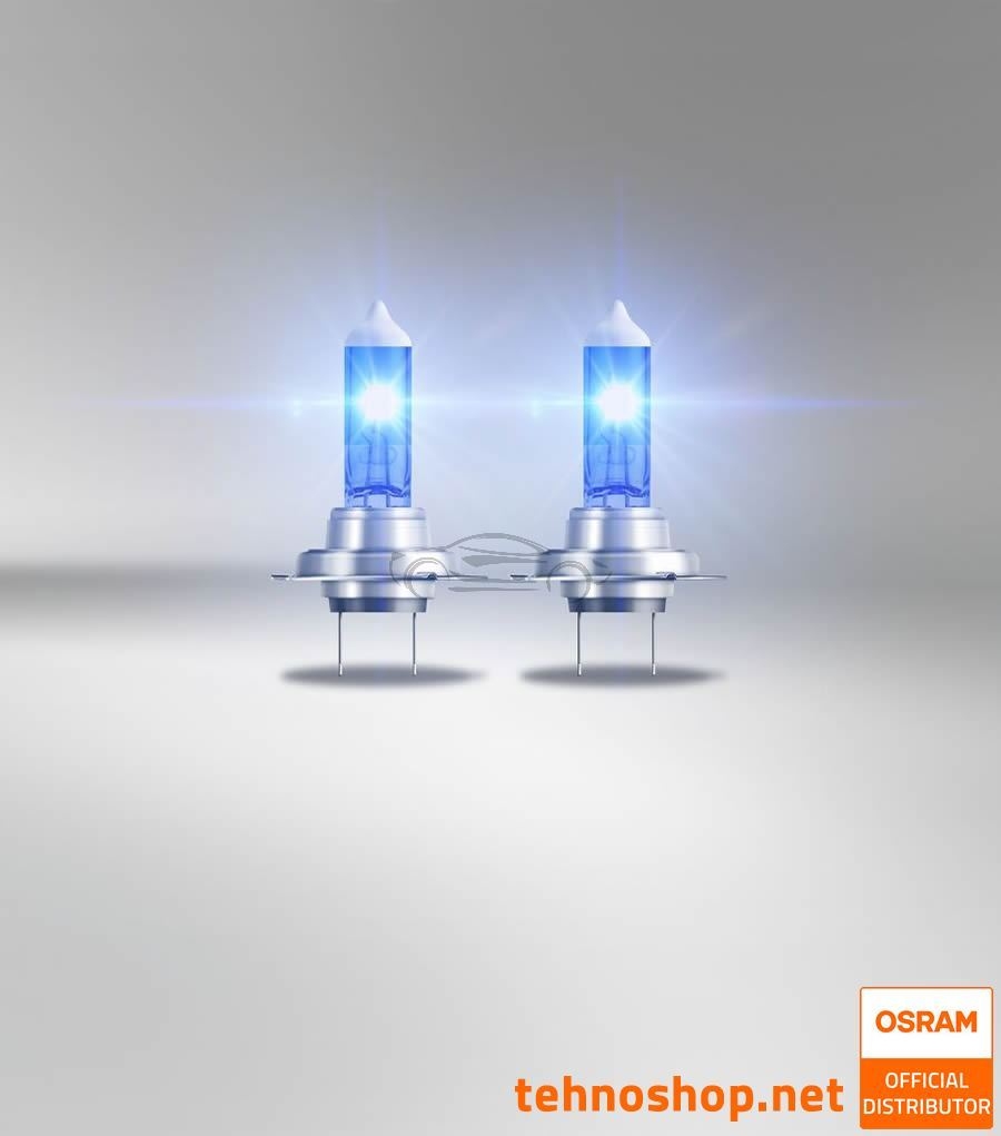 OSRAM HALOGEN HEADLIGHT BULB H7 COOL BLUE BOOST 62210CBB-2HB 80W 12V PX26d 2HB