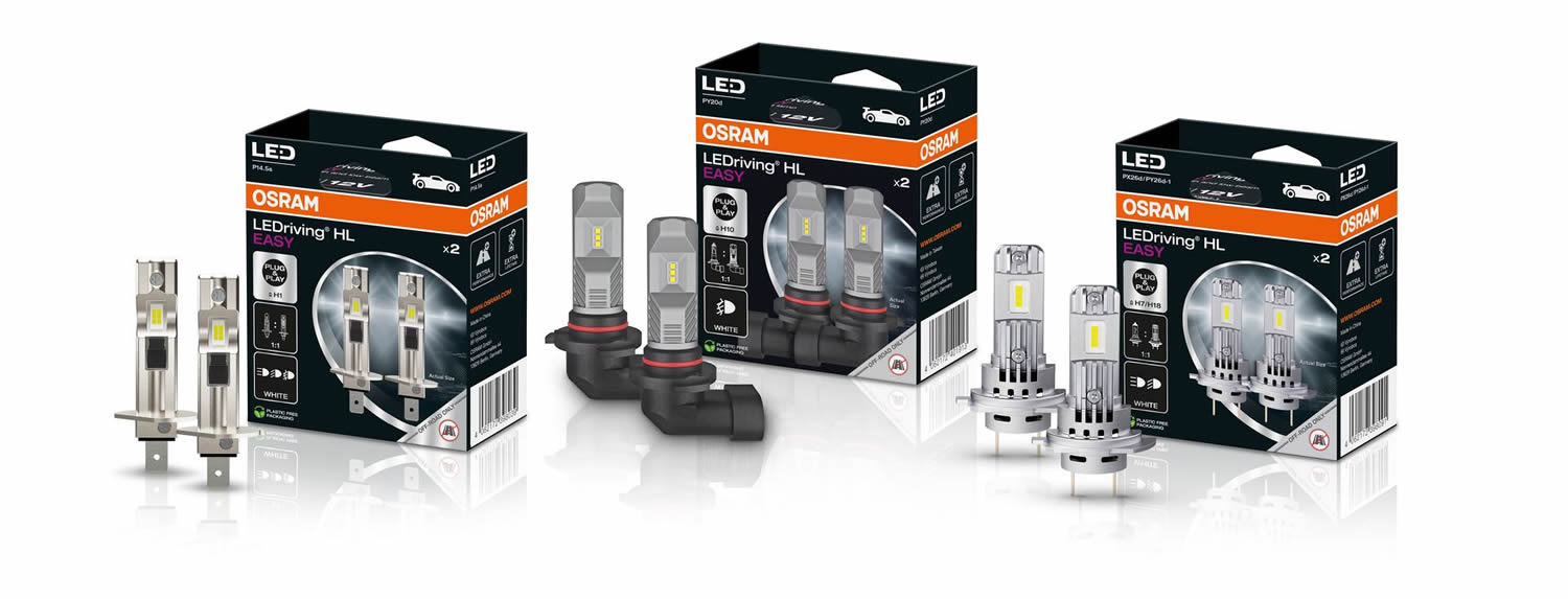 NEW GENERATION OF LED BULBS OSRAM LEDRIVING® HL EASY