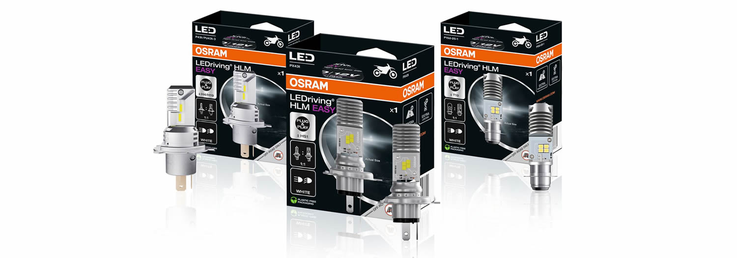 NEW GENERATION OF OSRAM LEDRIVING® HL EASY bulbs