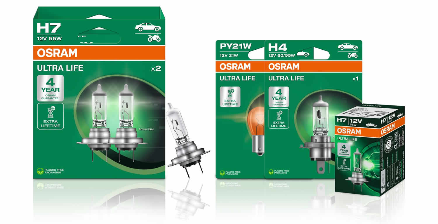 Osram Ultralife halogen in xenon žarnice. Tehnoshop uradni Osram distributer za Slovenijo.